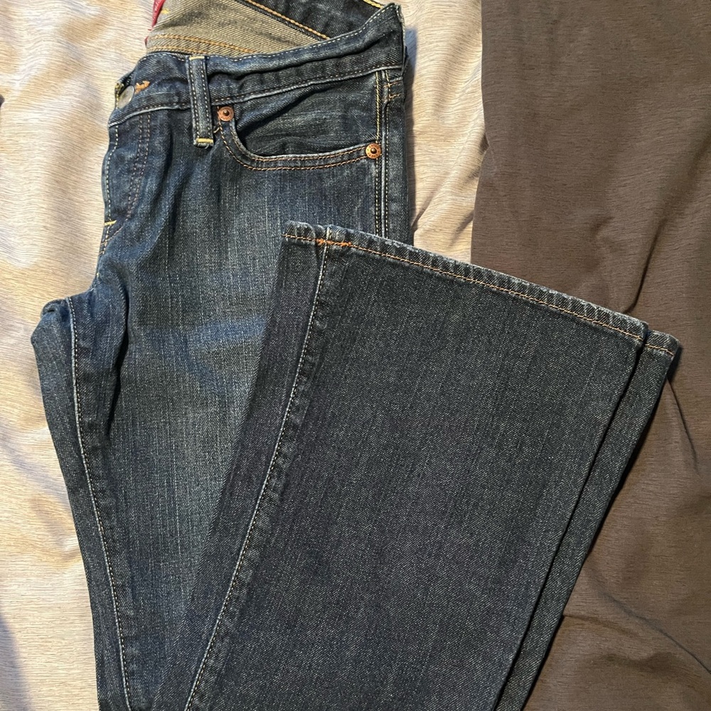 Lucky Brand jeans, flare. Size 0/25